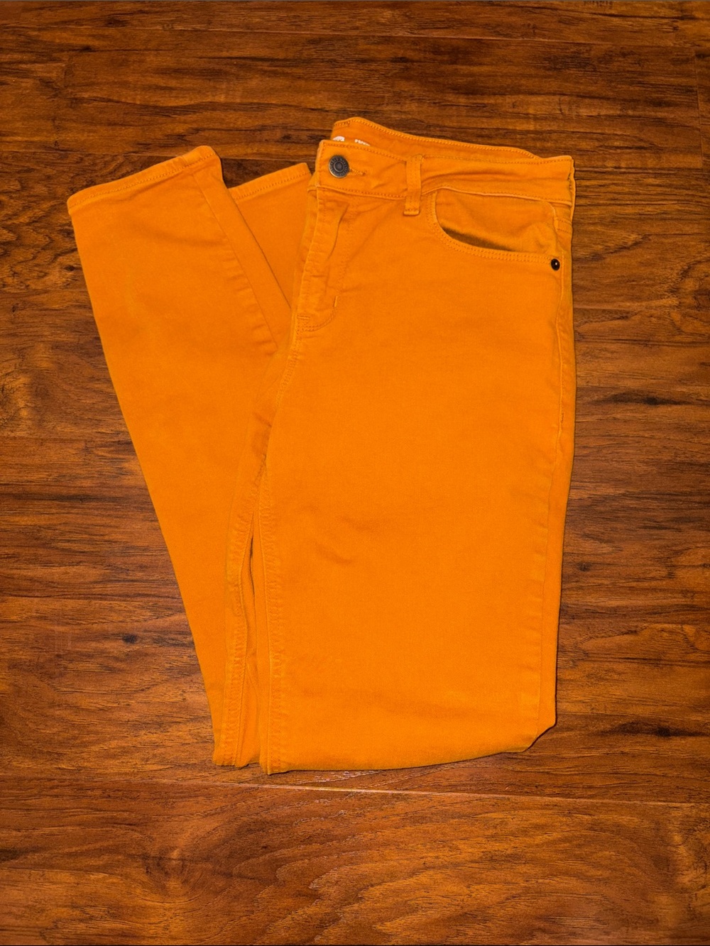 Old Navy Rock Star Women's Mustard Skinny Jeans Size 10
